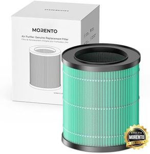 MORENTO 1 Pack MR2566 Genuine Air Purifier Replacement Filter for MR2566 Air Purifier, Pet Dander Version
