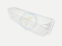 SMIPLEBOL - The Best Is Here Fridge Bottle Shelf Compatible for Whirlpool Double Door Refrigerator (Part No: W10364783)