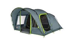 Coleman Tent Vail 6 | Family tent for 6 persons | large 6 man camping tent with 3 extra-large sleeping compartments and vestibule | quick to set up | waterproof HH 4,000 mm