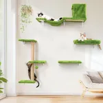 FUKUMARU Cat Wall Shelves, Stable &
