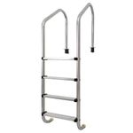 DOEL Selected 4-Step Pool Ladder with Stainless Steel Steps, Non-Slip Pool Ladders for Inground Pools, Sturdy and Durable, Entry and Exit Easier Pool Steps for Inground Pools