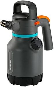 Gardena Pressure Sprayer 1.25 L, Black/Grey/Orange/Turquoise