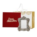 INTERNATIONAL GIFT Silver Plated Metal Photo Frame With Best Sister Ever