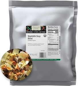 Frontier Co-op Organic Vegetable Soup Blend 1lb - Low Sodium Soup Mix, Dehydrated Veggies and Parsley - Dried Vegetables for Soup, Ramen, Stew