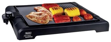 Wahl ZX833 James Martin Tabletop Grill, Versatile Griddle, Hot Plate, Black