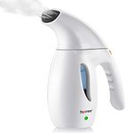 BIPOWER Steamer for Clothes, Powerful Handheld Clothes Steamer, Wrinkle Remover, Newest Design, 60 Seconds Heat-Up Garment Steamer for Home and Travel, Auto-Off, ETL Certified 100% Safe