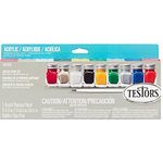 Testors Corp. Acrylic 9 Piece Paint Set Value TES281235 Plastics Paint Acrylic