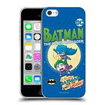 Head Case Designs Officially Licensed Super Friends DC Comics Batman Toddlers Comic Covers Soft Gel Case Compatible With Apple iPhone 5c