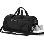 Sports Gym Bag with Shoes Compartment for Men and Women