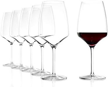 Stolzle Lausitz Experience Bordeaux Wine Glass 6 Piece Set, 645 ml Capacity