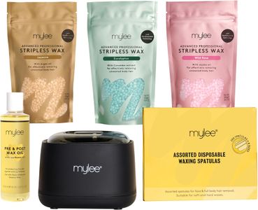 Mylee Hard Wax Kit – Complete Hair Removal Set for Face & Body