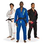 Sanabul Highlights Pro BJJ Gi for Men | Competition Brazilian Jiu Jitsu Gi | Premium Jiu-Jitsu Gi Fabric, Blue, A0