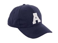 Morefaz New Boy Girl Adjustable Baseball Cap Nave Children School Caps Kids Hat Sport Alphabet A-Z (A) MFAZ Ltd