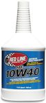 Red Line 11404 10W-40 Synthetic Motor Oil - 1 Quart Bottle