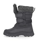 Trespass Boy's Strachan Ii Snow Boots, Black, 13 UK Child