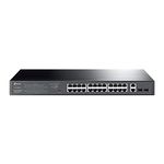 TP-Link 28-Port Gigabit PoE Easy Smart Switch (TL-SG1428PE) - 24 x PoE+ @250W, 2 x SFP, Rackmount, Limited Lifetime Protection,Works w/ Omada EAPs