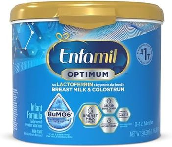 Enfamil Optimum (Enspire), Our Closest Formula to Breast Milk, Immune-Supporting Lactoferrin and Brain-Building DHA Baby Formula, Powder 20.5 Oz Tub