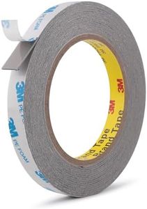 Double Sided Tape Foam Tape Heavy Duty 1/2" x 18Ft Made of 3M Mounting Tape Joining Foam Strips for Banners Posters Alarms Window Shades Trims and Other Home Office or Industrial Use