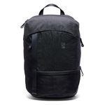 Chrome Industries Camden Backpack, Travel Bag for Men and Women, Plush Straps, Recycled Materials, Internal Laptop Sleeve, Black, Camden Backpack