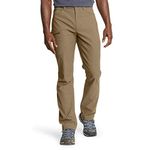 Eddie Bauer Men's Rainier Pant, Saddle, 36W x 30L