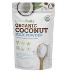 Essenzefruits Organic Coconut Milk Powder - No Sugar Added, Dairy Free, USDA Organic, Vegan, Keto & Paleo Friendly, No Additives, Pre Biotic Fibers, 27 Servings - 8 Oz