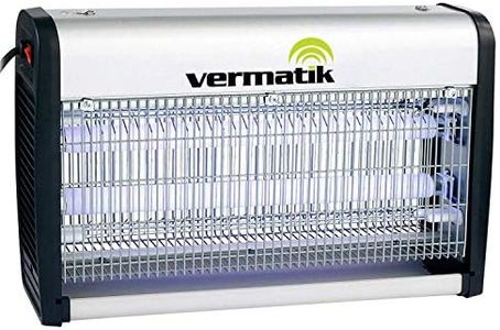 Vermatik 39W Electric Fly Killer and Bug Zapper for Home Indoor and Electronic Fly Zapper UV Light with 100m² Coverage… (39W Fly Zapper)