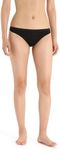 Icebreaker Women's Siren Thong, Black/Black, X-Large