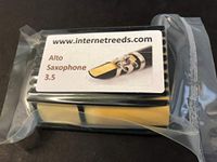 Internetreeds Alto Saxophone Reeds 3.5 Premium Quality Suitable For Professional and Amateur Musicians Long Lasting Packet of 10 FREE UK DELIVERY