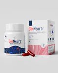 GinNeuro ALL-IN-ONE Nerve Pain Relief, Sciatica Pain, Tingling & Numbness, Varicose Veins, Post Surgery Neuropathy, Prolapsed Disc, Spinal Stenosis, Burning Sensation | Vegetarian |