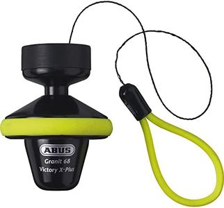 ABUS Motorbike Granit Victory XPLUS 68 III Black/Yellow SRA Approved