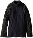 TRU-SPEC Combat Shirt, Multicam Black, X-Large Long
