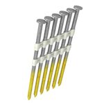 Gripe Rite GR3011M 21 Degree Plastic Strip Round Head Bright Coated Collated Framing Nails, 3" x 0.120"