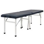 Master Massage Massage Table, Alloy Steel, Royal Blue, 64cm