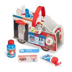 Melissa & Doug PAW Patrol Marshall's Wooden Rescue EMT Caddy (14 Pieces) | PAW Patrol Take-Along Pretend Play First Responder Rescue Kit, PAW Patrol Toddler Toy For Girls And Boys Ages 3+