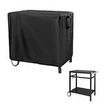 Ancadar Prep Table Cover for Keter Unity Portable Table, Outdoor BBQ Cart Cover Buffet Grill Table Cover Bar Tool Cart Cover Cooler Covers Waterproof (40inch)