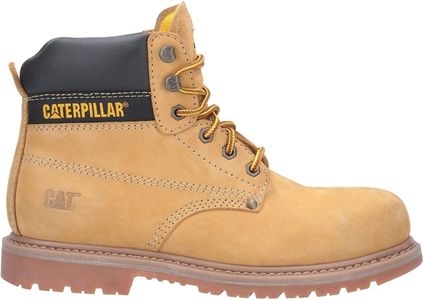 Caterpillar Men’s Powerplant Work Boots, UK 10 – Durable Leather