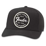 American Needle - Mens Fender Snapback Hat, O/S, Black