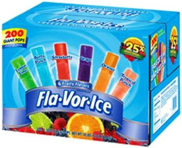 Flavor Ice Plus Assorted Flavors with Juice, 200Count