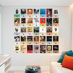 Wallgasm Rock Band Posters - Set of 54, 4 x 6 Inches Posters Rock Band Posters Music Posters Mini Poster Set Collage Kit