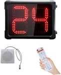 GAN XIN LED Shot Clock Programmable 14/24/30 Seconds Countdown for Basketball Game (GO2D-8R)