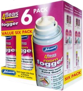 Johnsons 4Fleas Flea Fogger 6-Pack – Home Pest Control