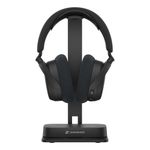 Sennheiser RS 275 TV Headphones - Bluetooth Headphones and Transmitter Bundle - Low Latency Wireless Headphones with Virtual Surround Sound, Speech Clarity and Auracast Technology - 50 h Battery