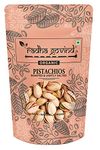 Radha Govind Roasted & Lightly Salted Pistachios 500gm Pista Nuts and Dry Fruits Delicious Healthy Snack