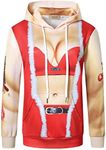 SSLR-Ugly-Christmas-Sweatshirts-for-Women-Pullover Hoodies Xmas Holiday Funny Pocket Lightweight (3X-Large, Yellow)