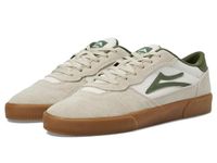 Lakai mens Cambridge, Cream Suede, 7.5