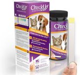 CheckUp Protein Urine Testing Strips for Cats and Dogs - Detection of Kidney Conditions x 50