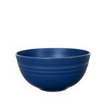 Irida Naturals Unbreakable Wheat Straw Serving Bowl - 6 Inch(Navy Blue)Eco-Friendly Microwave Safe Bowl,Dish Washer,Salad Bowl,Mixing Bowl Ideal For Snacks,Rice,Salad&Noodles,600 MLs