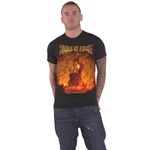 Cradle Of Filth T Shirt Nymphetamine Album Band Logo New Official Mens Black Size M