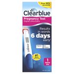 Clearblue Digital Ultra Early Pregnancy Test, No Test Can Tell You Sooner, 1 Digital Test