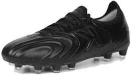 KELME Trofeo Kangaroo Leather Soccer Cleats Men Lightweight Soccer Shoes for Outdoor FG AG Pro K-Leather Football Boots Black, 9